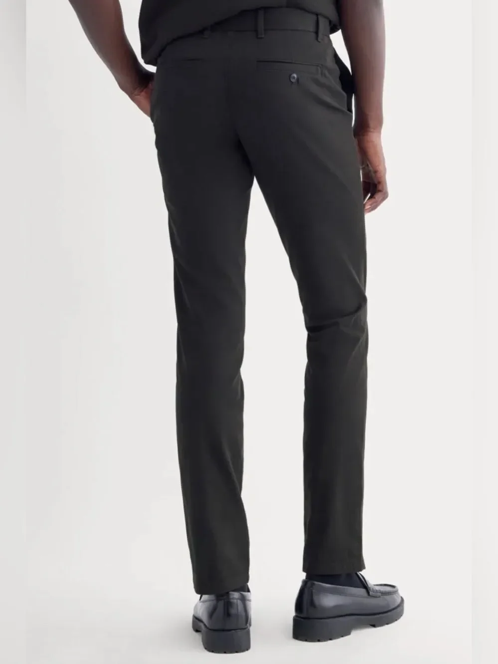 New Everlane THE PERFORMANCE CHINO Slim Fit in Black Size 33 X 34